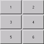 Shows 6 buttons in rows of 2. Row 1 shows buttons 1 then 2.
 *        Row 2 shows buttons 3 then 4. Row 3 shows buttons 5 then 6.